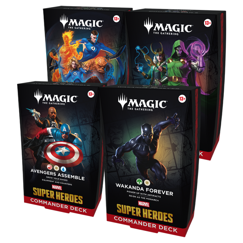 Magic: The Gathering - Marvel Super Heroes Commander Deck (Pre-Order)