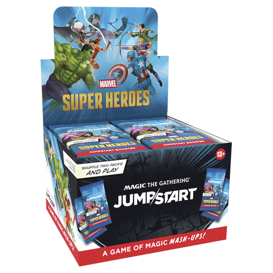 Magic: The Gathering - Marvel Super Heroes Jumpstart Booster Box (Pre-Order)