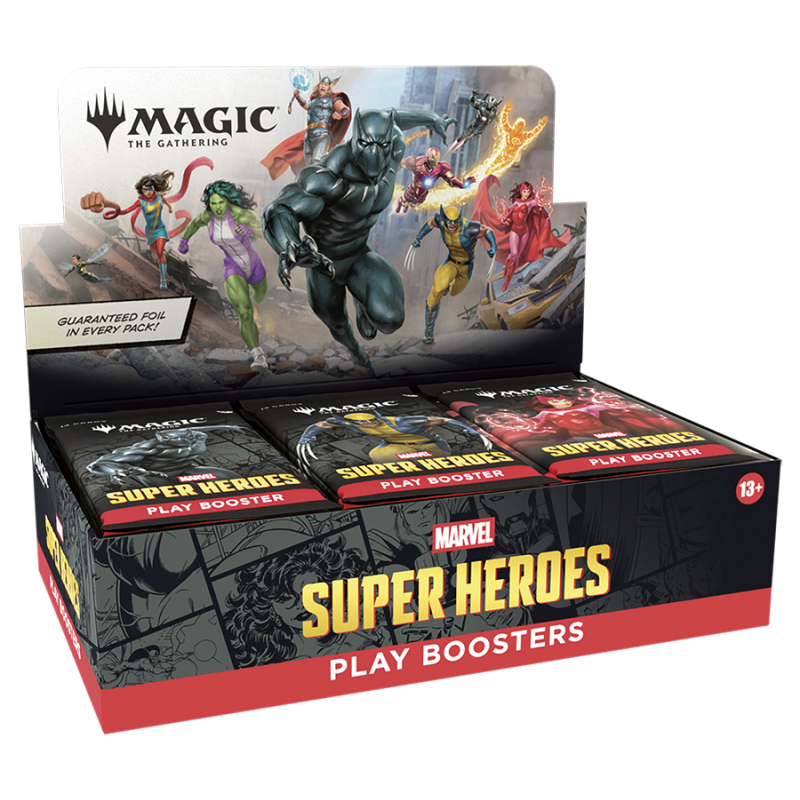 Magic: The Gathering - Marvel Super Heroes Play Booster Box (Pre-Order)