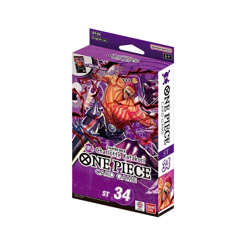 One Piece Card Game – Starter Deck Katakuri (ST34) – English (Pre-Order)