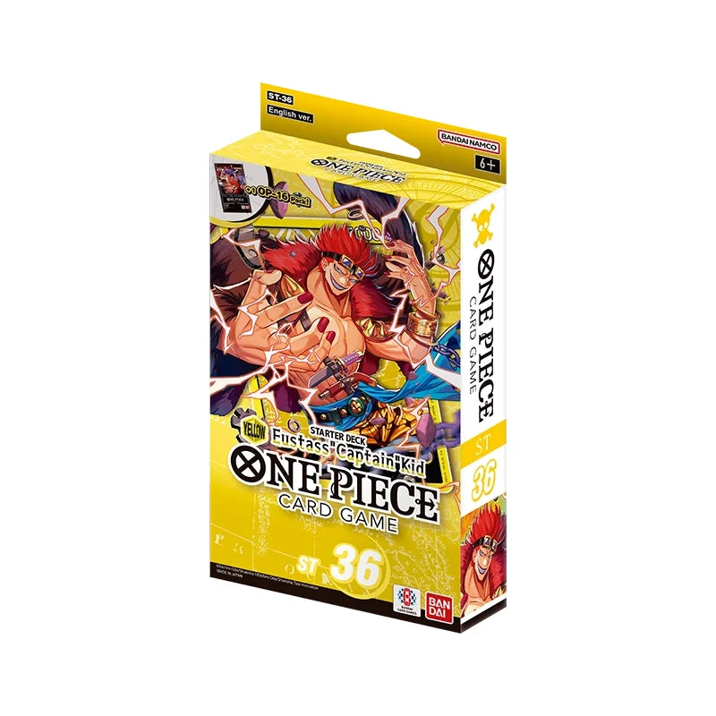 One Piece Card Game – Starter Deck Eustass "Captain" Kid (ST36) – English (Pre-Order)
