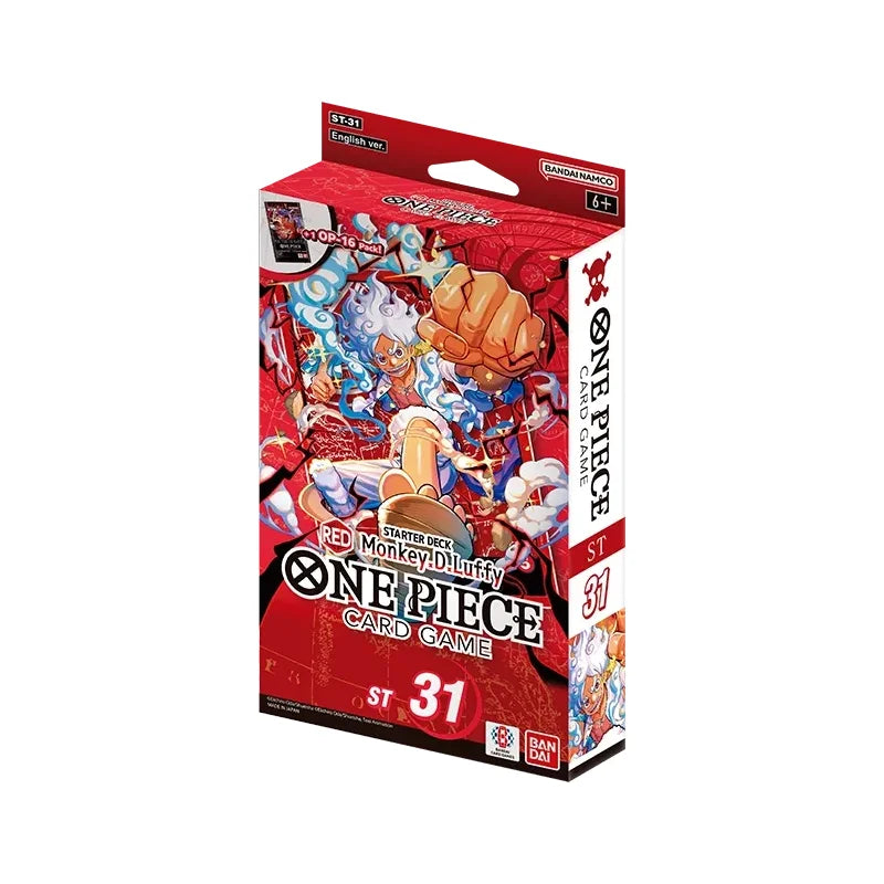 One Piece Card Game – Starter Deck Monkey D. Luffy (ST31) – English (Pre-Order)
