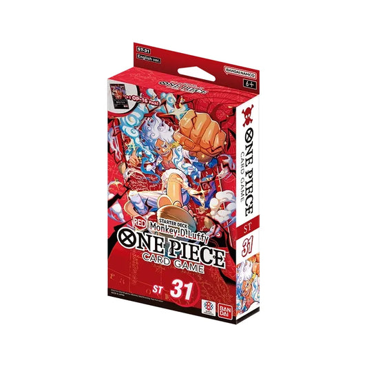 One Piece Card Game – Starter Deck Monkey D. Luffy (ST31) – English